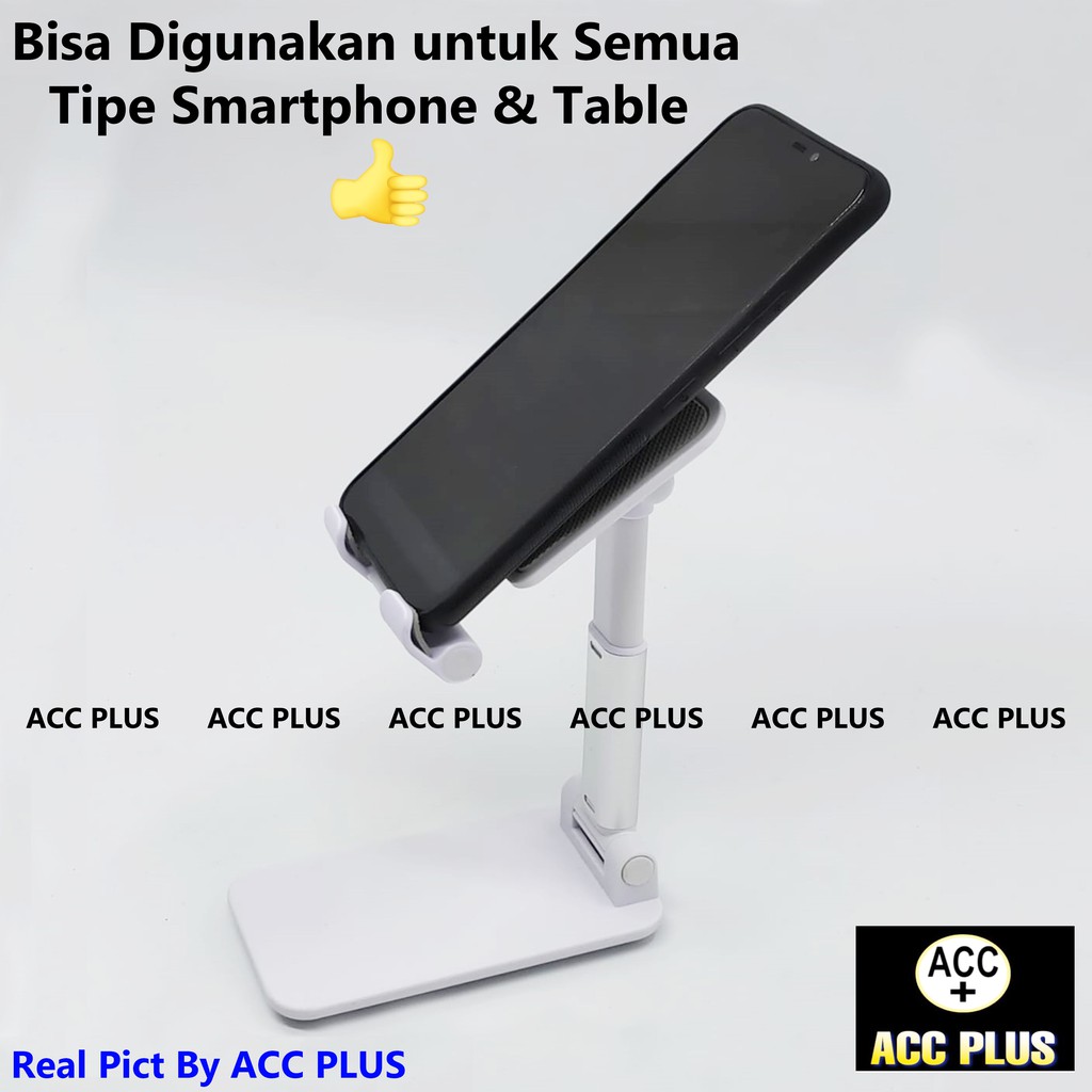 HOLDER HP BAHAN STAINLESS STAND UNIVERSAL FOLDING DESKTOP SK23