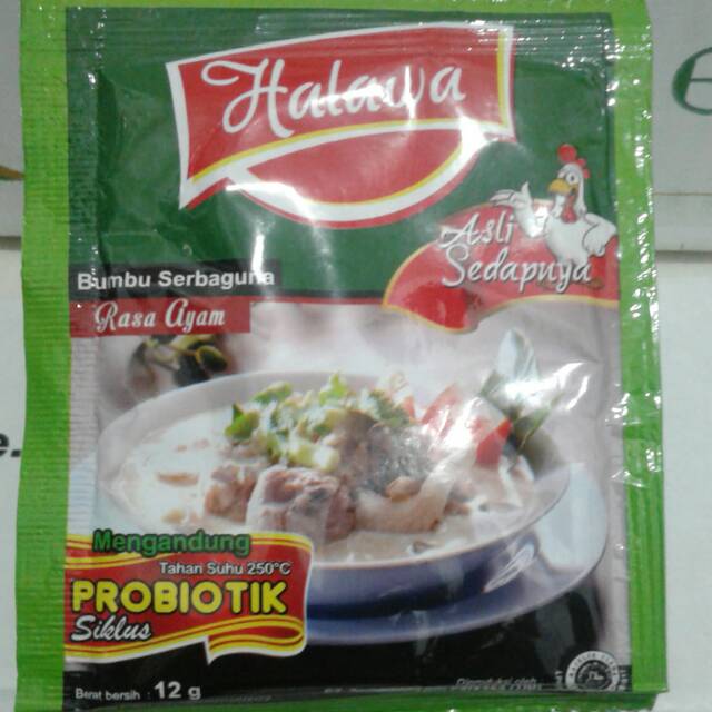 

Bumbu Masak Halawa Probiotik PERSASET Serbaguna Rasa Ayam