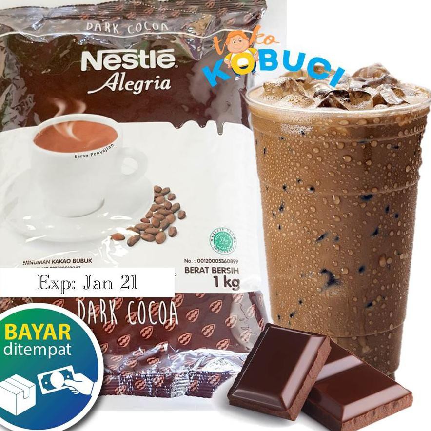 

Telah Hadir.. Nestle Alegria Dark Choco / Chocolate 1 Kg Bisa Bayar Di Tempat / COD