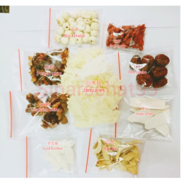 

Peach gum dessert peach gum collagen