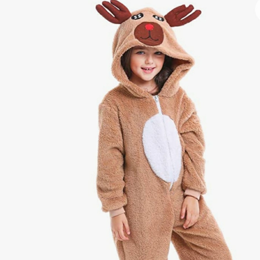 Reindeer costume christmas costume kostum natal anak rusa kutub 2