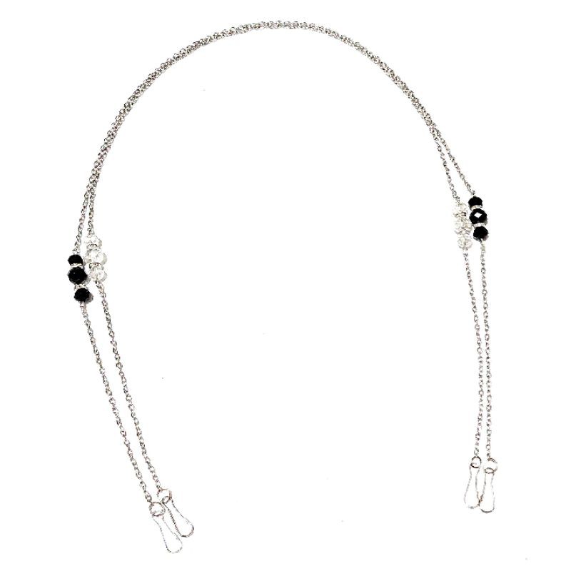 Kalung Gantungan Masker Strap Mask Hanging Diamond Crystal Series Kristal Korean Blink Style