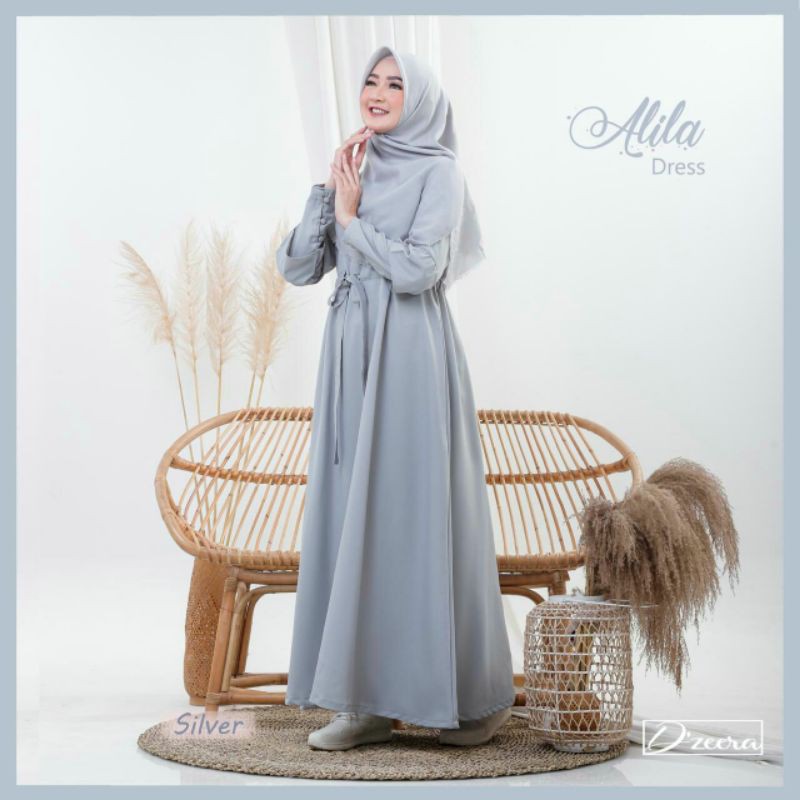 GAMIS ALILA BY D'ZEERA | GAMIS MUSLIMAH | PAKAIAN WANITA MUSLIM