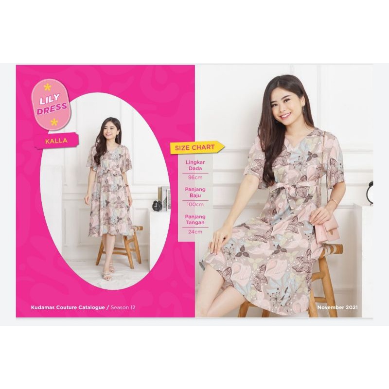 DASTER LYLI DRESS KUDA MAS COUTURE