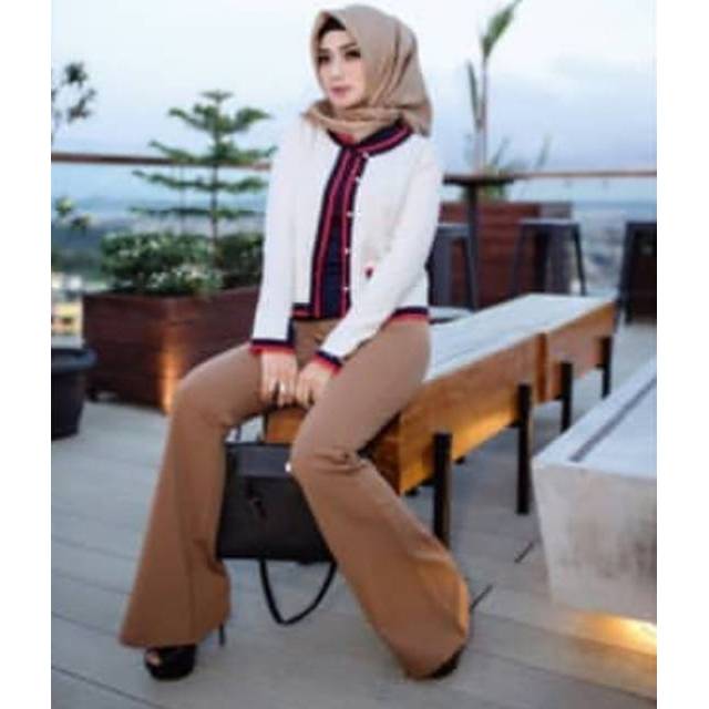FOC1BR CELANA  CUTBRAY  SCUBA  BROWN CUTBRAY  PANTS BROWN 