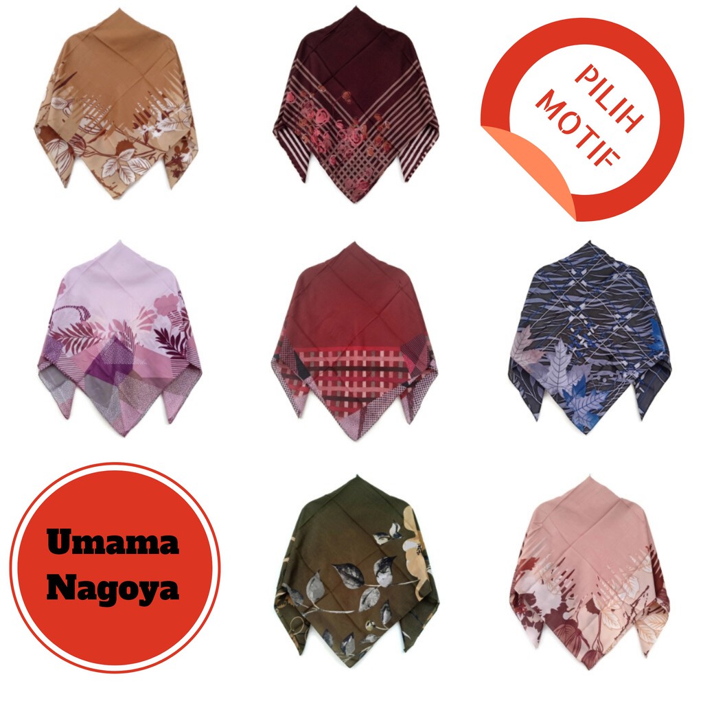JILBAB UMAMA MOTIF PANAMA NAGOYA PILIH MOTIF DAN WARNA