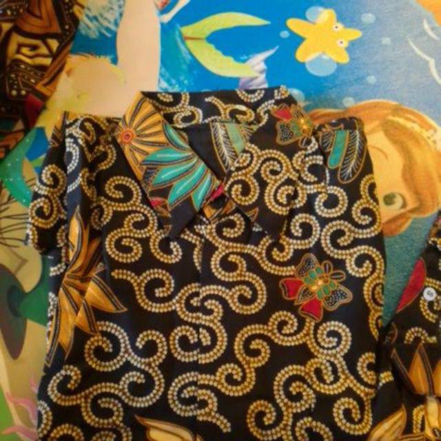 Kemeja Batik Pria Modern Lengan Panjang Casual Modis Slim Fit Trendy Masa Kini Lbl 18 Madu