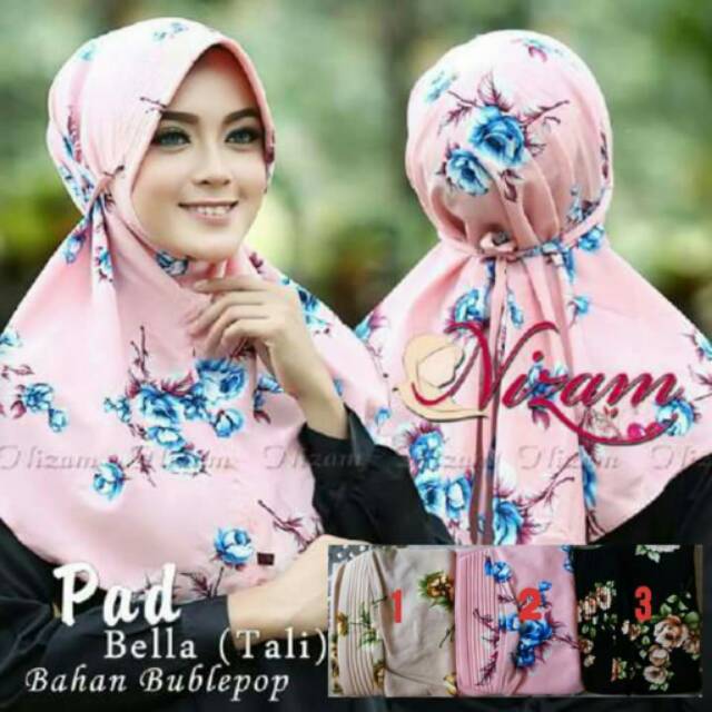 Jilbab Pad Bella by Nizam