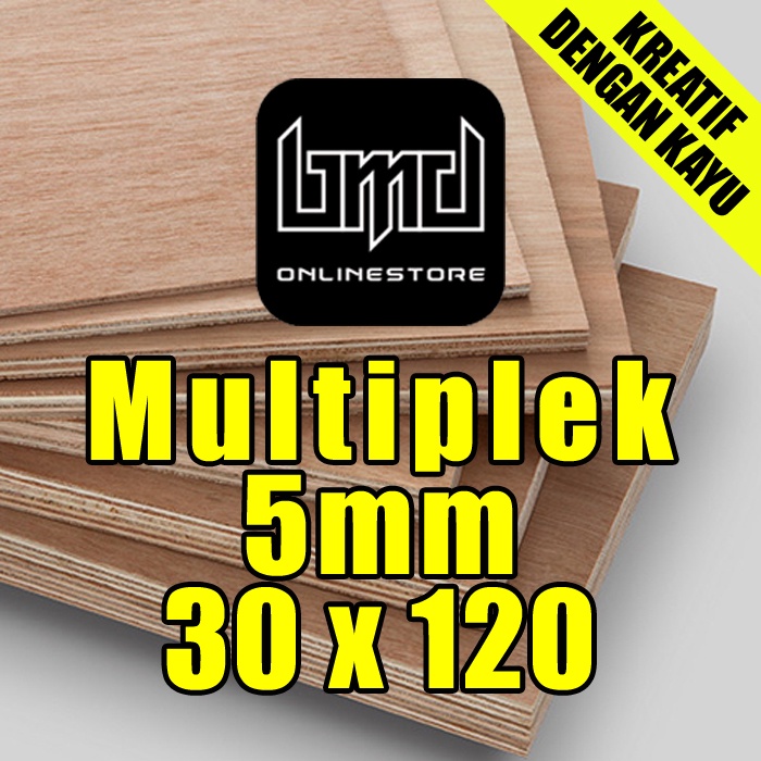 Triplek / Multiplek 5mm ( 30x120 )cm