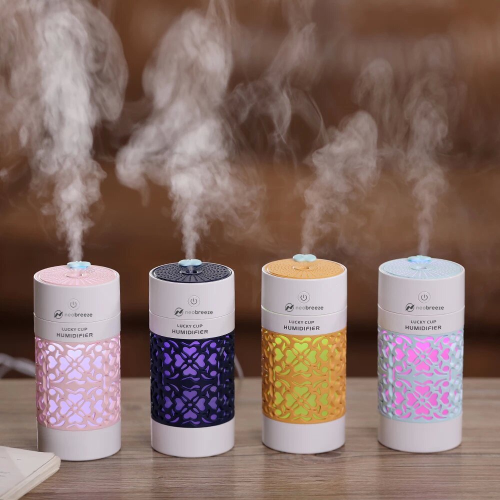 Car Humidifier Diffuser Aroma Therapy Pelembab Pewangi Mobil Mood Light