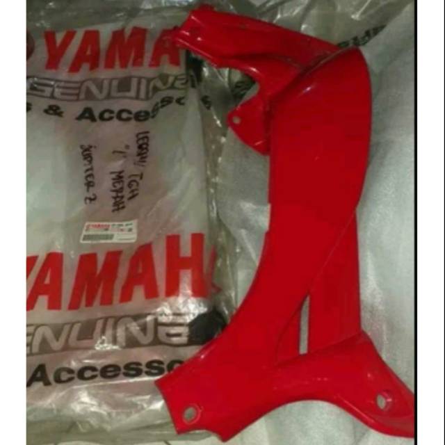 Sayap / legseal luar dalam kanan+ kiri Jupiter Jupiter Z SE 2005 merah cabe vrc1 ORIGINAL YGP