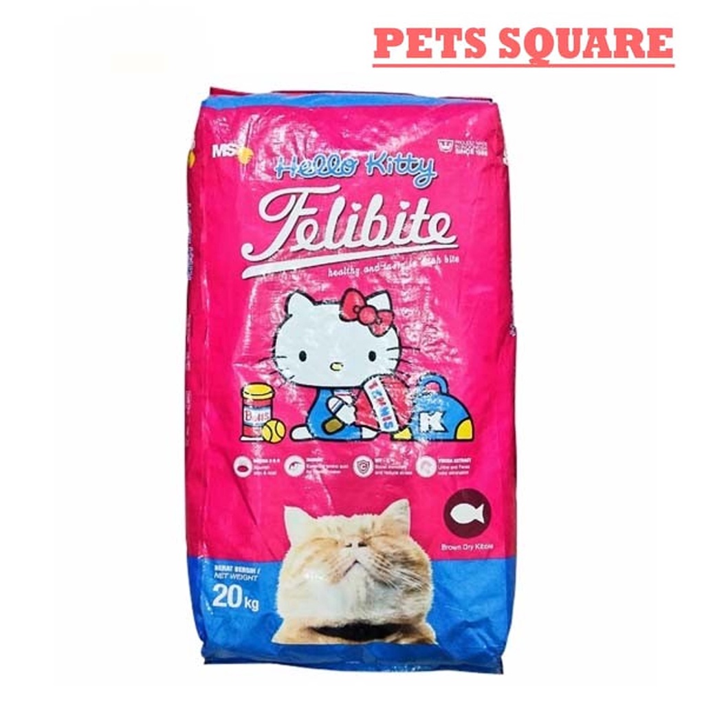 FELIBITE BENTUK IKAN/DONAT 20KG