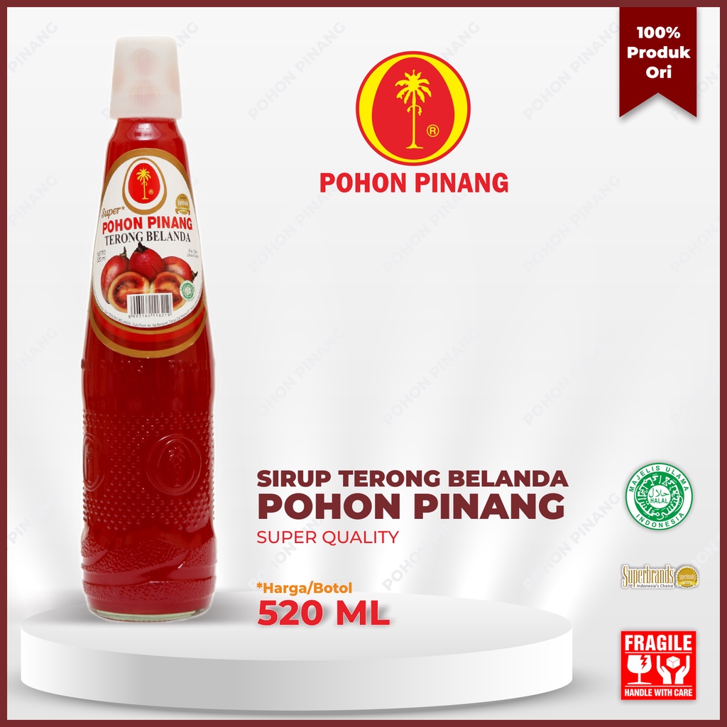 

Pohon Pinang Terong Belanda Super - 520 ml