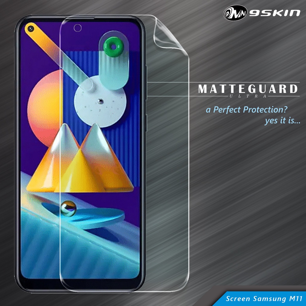 9Skin Matte Guard Ultra MGU Screen & Back - Samsung M11 M 11