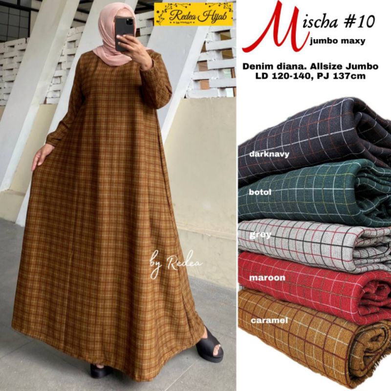 Gamis Jumbo Terbaru Diana Denim//Mischa Redea