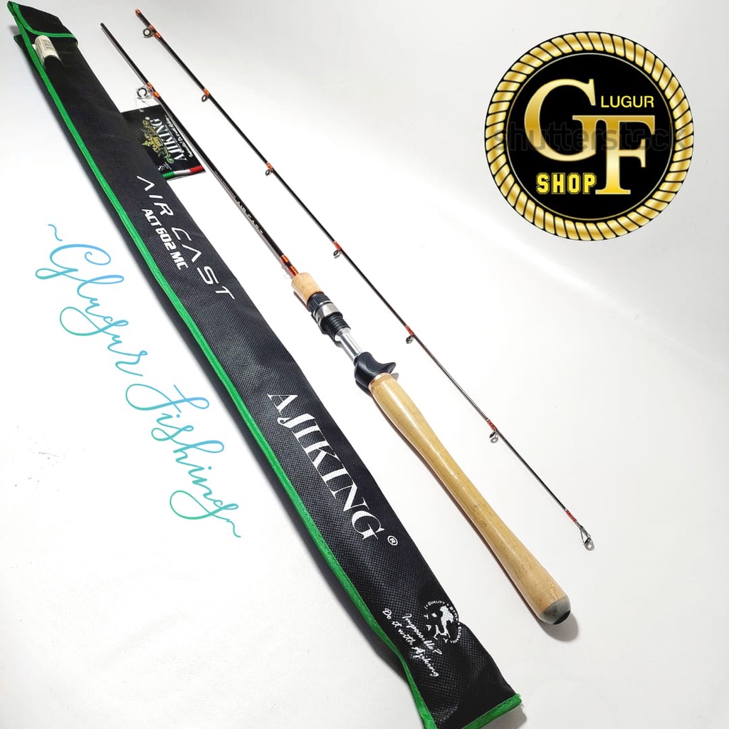 JORAN BC AJIKING AIR CAST EXSTRA SLIM FISHING ROD ACT 602MC(180CM) - LINE TEST : 4-8LB