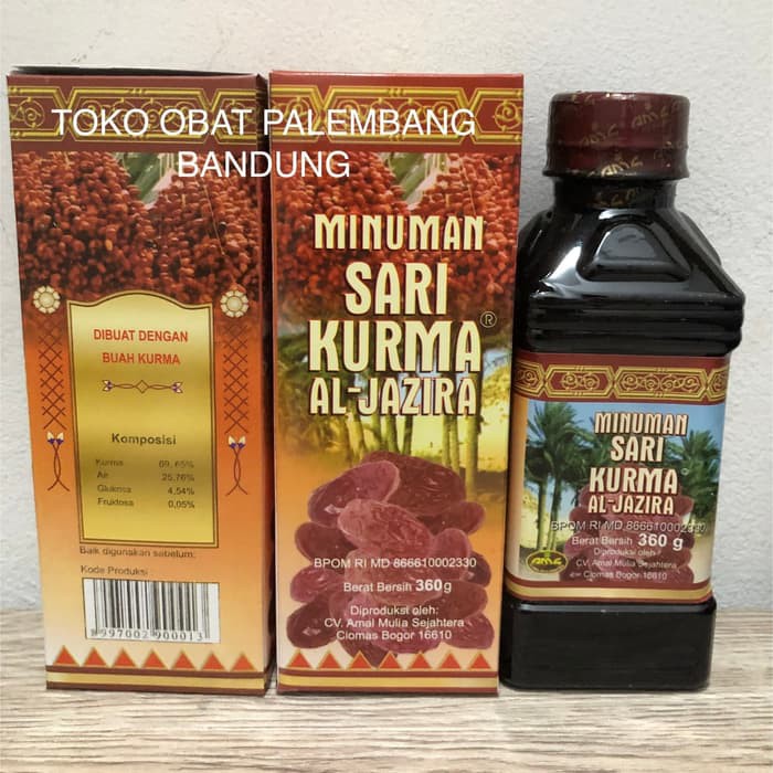 

SARI KURMA AL JAZIRA 360GR SARI KURMA ALJAZIRA AL JAZIRA MINUMAN KURMA