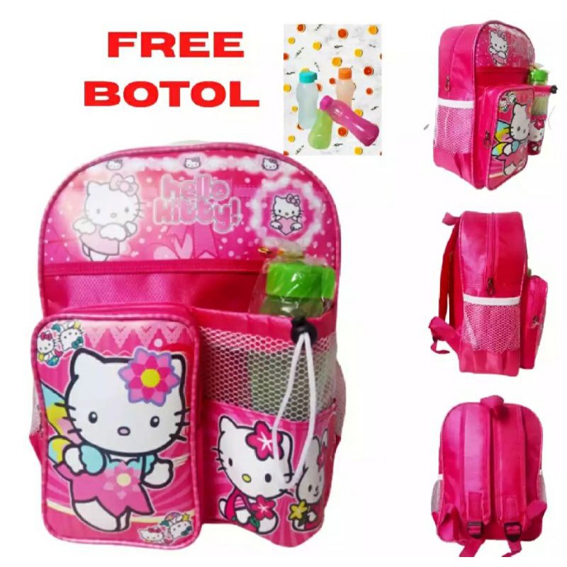 tas hello kitty tas rangsel anak tk dan sd