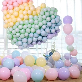 Balon Pastel Macaroon 12&quot; 12inch doff decoration eceran tebal balloon party pesta Happy Birthday ulang tahun ultah hiasan hias dekor dekorasi HBD paket usaha ready stock offline store pesta balon malang grosir termurah malang murce Little Miss Sunshine