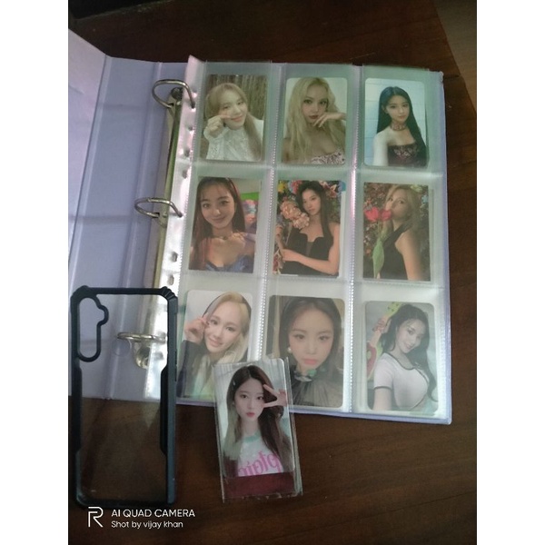 Photocard Minju Membership Kit Official