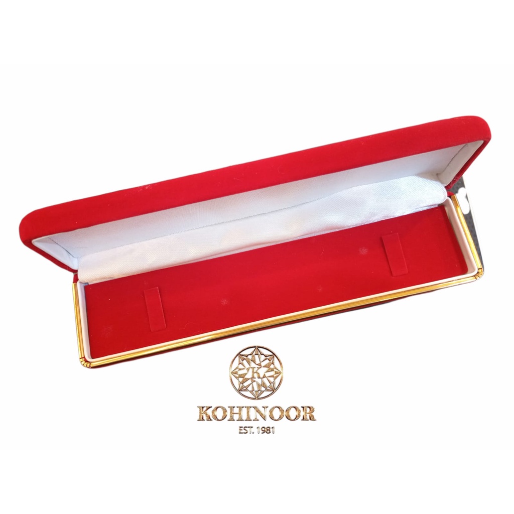 BOX KOTAK KALUNG PANJANG MERAH