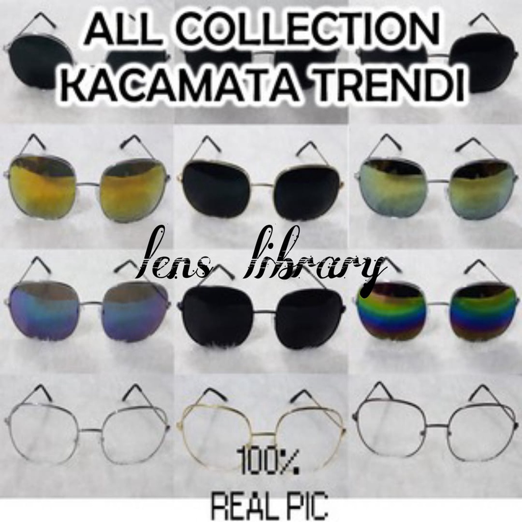 Kacamata Hitam Pria Cowok Keren Mengemudi Kaca Mata Hitam Anti UV400