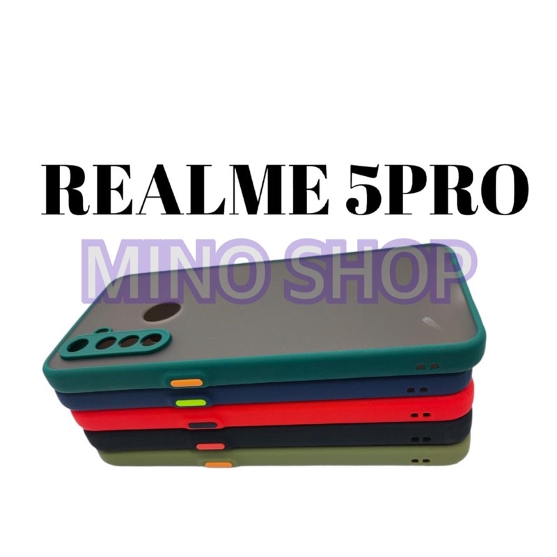 SOFTCASE REALME 5 PRO - HARDCASE DOVE MYCHOICE PLUS PELINDUNG KAMERA - AERO CASE