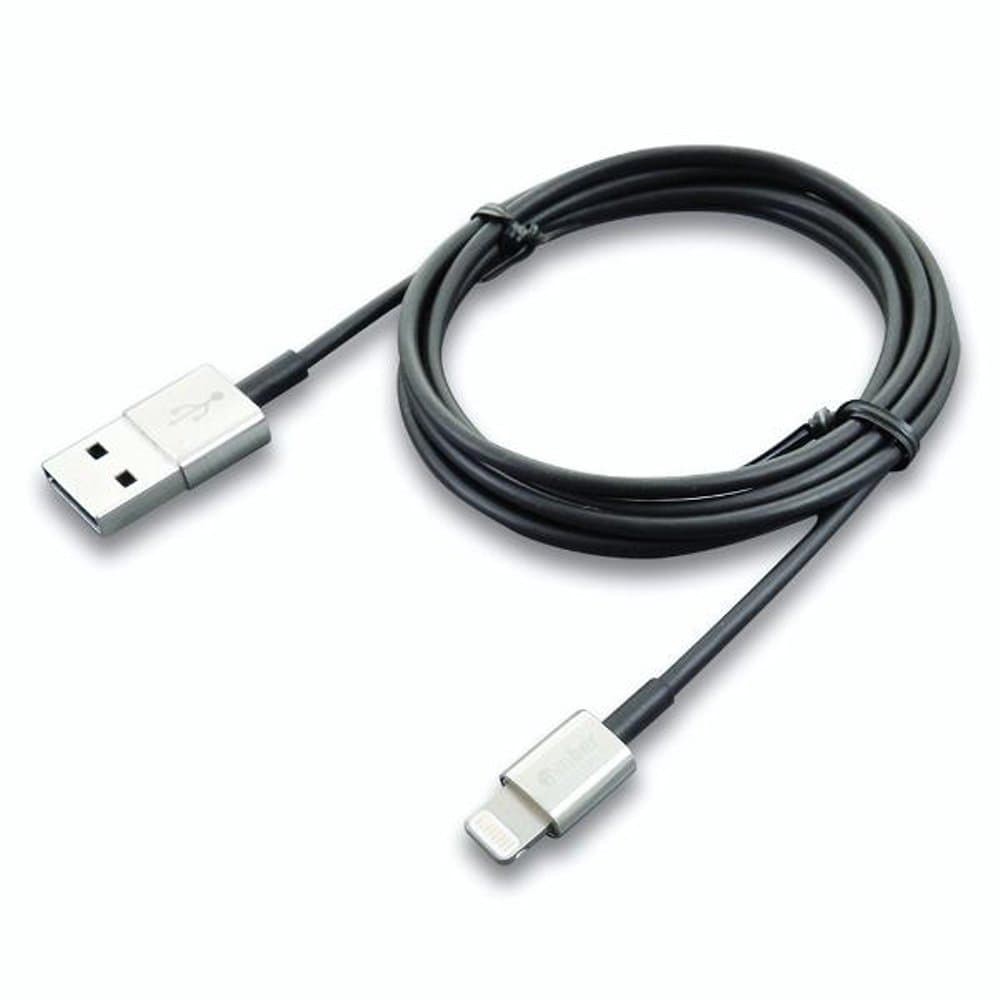 Amber MUB-L01 - LiPower Cable, USB A- Micro B, 1.2m, Silver