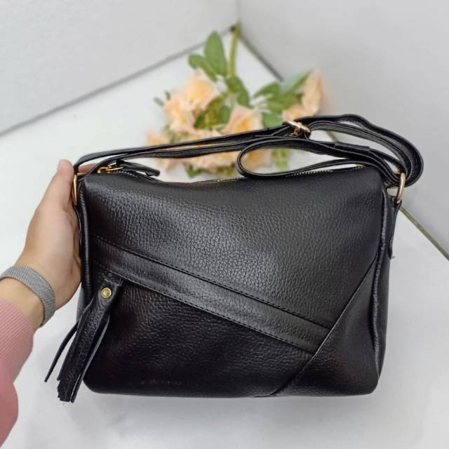 TAS KULIT WANITA UKURAN S ASLI GARUT