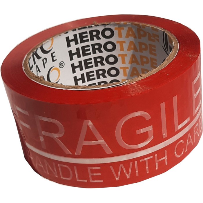 

Mantap Lakban Opp Tape Fragile Merah/Putih 48 Mm X 90 Yard Jangan Dibanting Promo