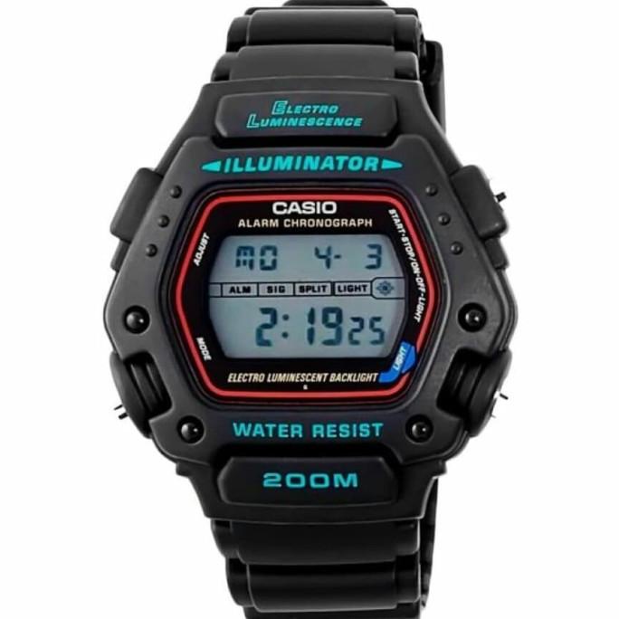 Produk Terbaru Casio Dw-290-1Vs / Dw290 Jam Tangan Pria Original & Garansi