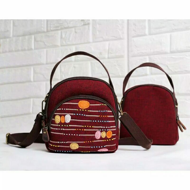 Tas Wanita jinjing selempang kecil