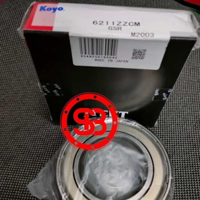 BEARING 6211 ZZ / 6211 ZZ C3 KOYO JAPAN ORIGINAL