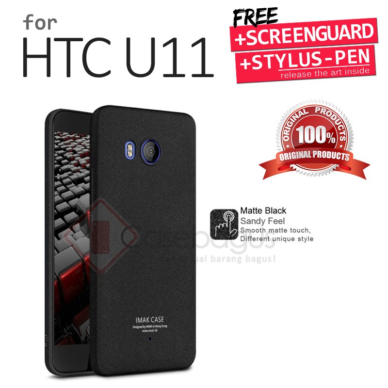 HTC U11 - Imak Full Protective Armor Soft Case Cover