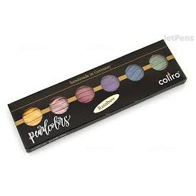 Coliro Artist Mica Pearl Watercolor Rainbow (6 Color Set)