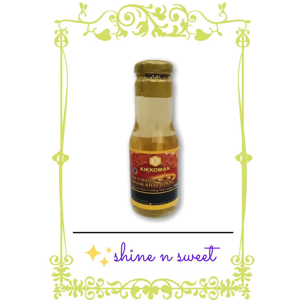 

Kikkoman Mirin / Sweet Seasoning sauce / Saus Manis Khas Jepang 300gr