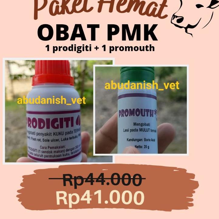 Bagus Banget.. obat PMK - obat luka kuku sapi - obat luka mulut sapi - ulcer kaki sapi