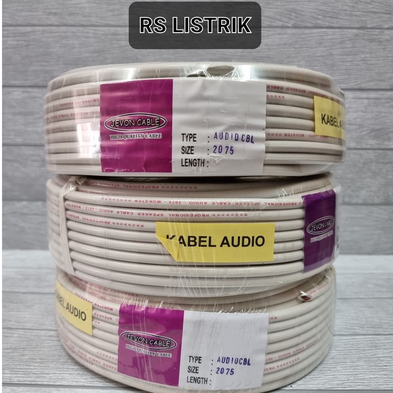 Kabel HYO 2x0.75 - Kabel Serabut 2x0.75 Harga 1 rol