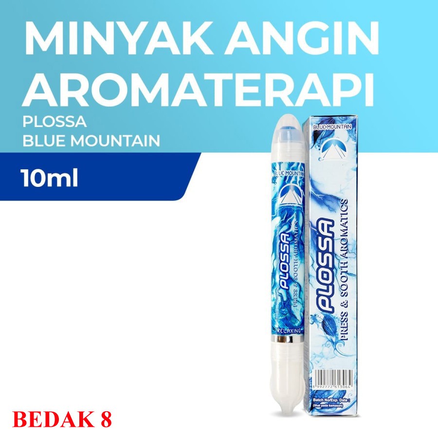 Plossa Minyak Angin Dus 10 ml/Plossa Press &amp; Sooth Aromatics 10 ml