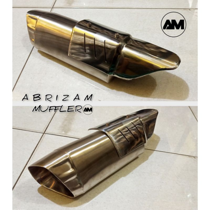 Knalpot Akrapovic Evolution Stainless Silincer Only