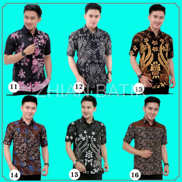 HEM BATIK PRIA - BAJU BATIK PRIA LENGAN PENDEK - HEM BATIK Pekalongan termurah best seller