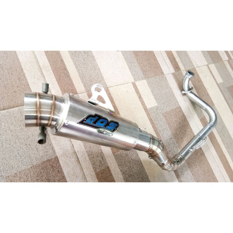 knalpot dos racing leher atas vario 150 pcx termurah terlaris