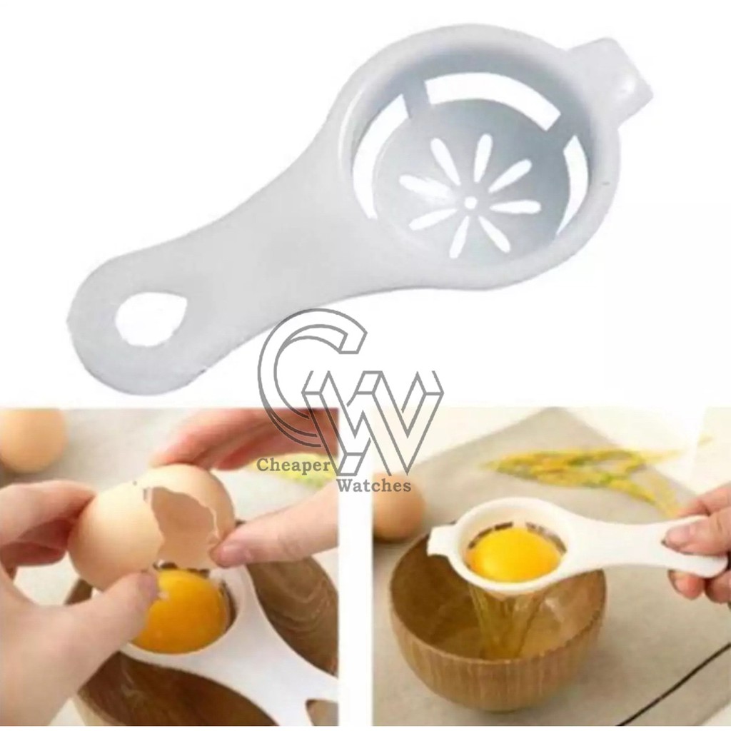 Cheaper-Alat Pemisah Telur Putih Dan Kuning Sendok Saringan Telur Egg Separato