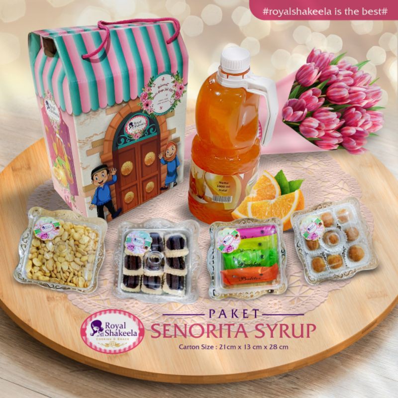 

Royal shakeela senorita 1 sirup paket syrup lebaran idul fitri 2021