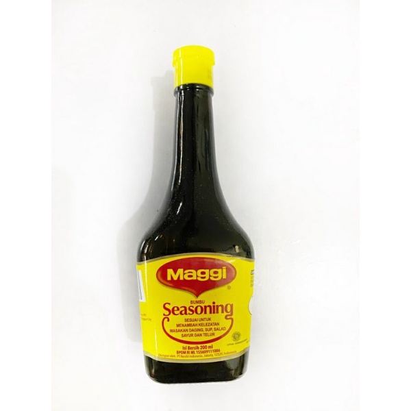 

Kecap Maggi Seasoning 200 ml / Kecap Asin Maggi