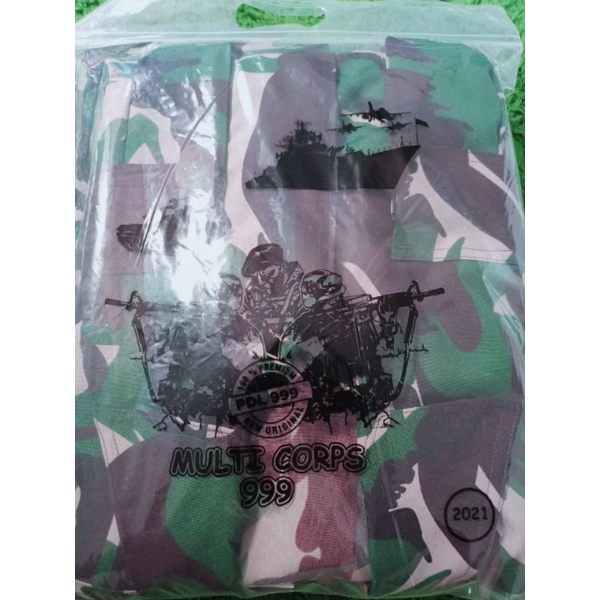 Baju PDL Velbed TNI AD