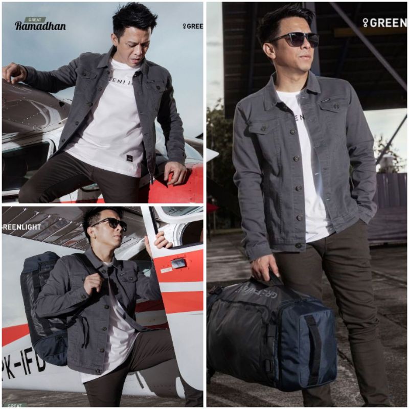 JAKET DENIM PRIA GREENLIGHT ORIGINAL