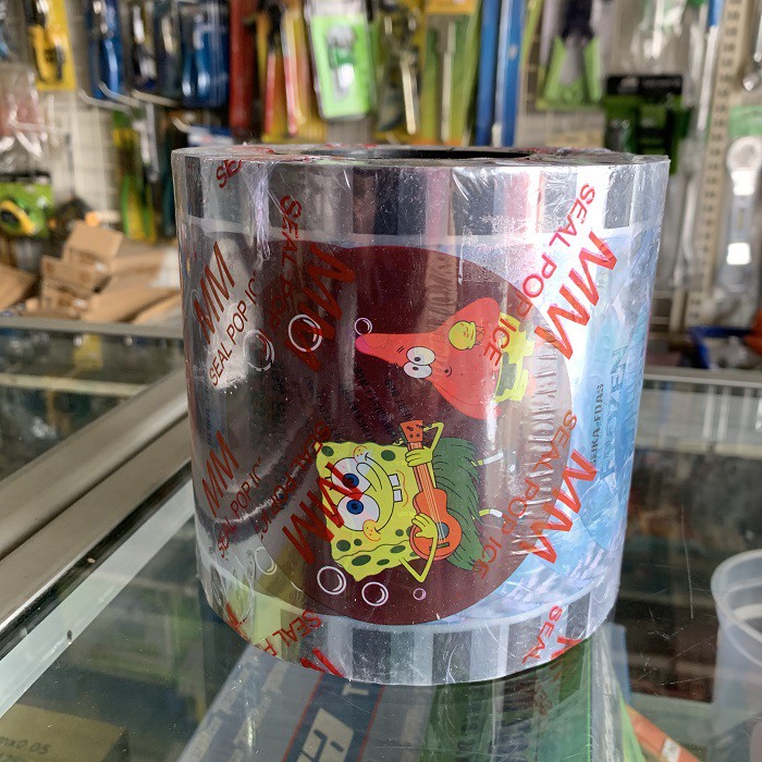 Plastik Cup Sealer Polos Cup Tutup Gelas Plastik