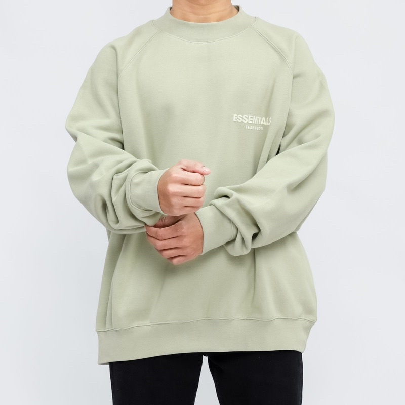 Fog. Ess Crewneck Seafoam