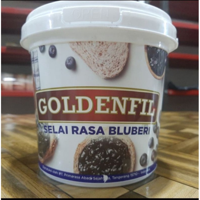 

Selai Goldenfill Bluberi ||Suplier Roti UMKM